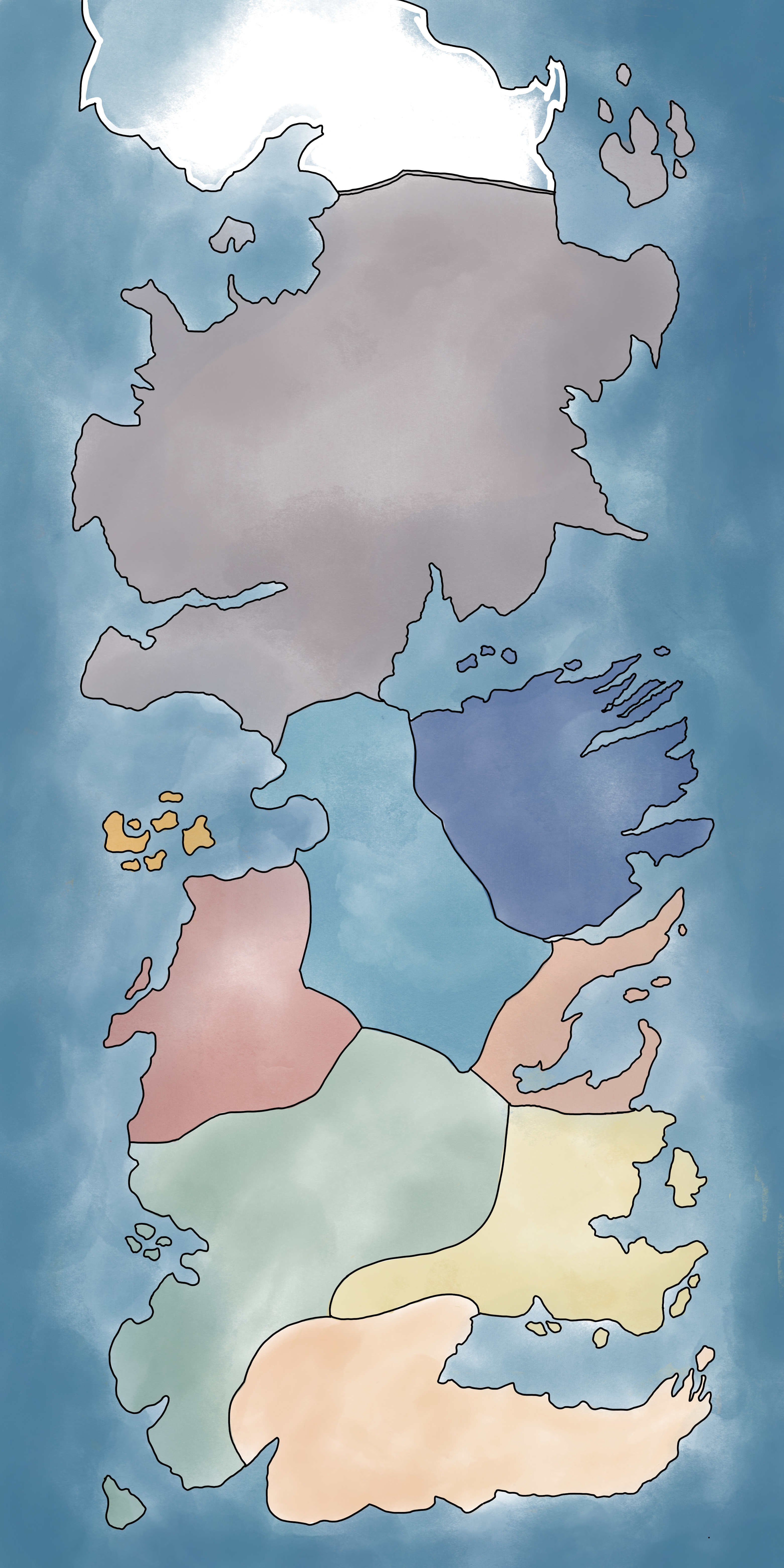 Map of Westeros